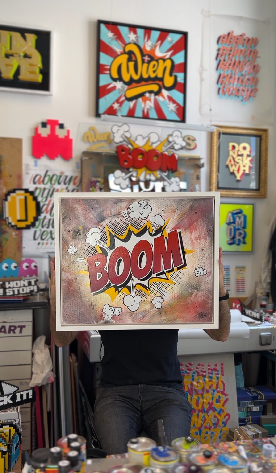 BOOM / Unikat - kostenloser Versand / free shipping!