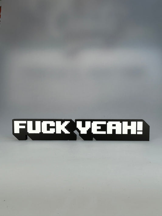 FUCK YEAH!  - kostenloser Versand / free shipping!