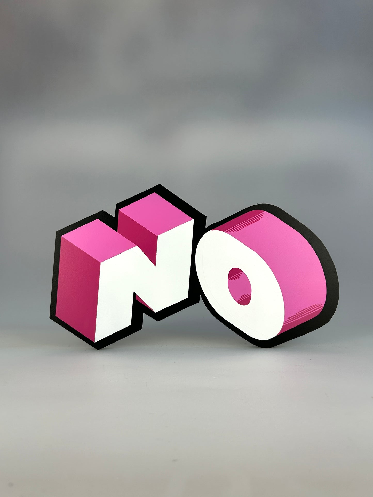 NO (isometric style) - kostenloser Versand / free shipping!